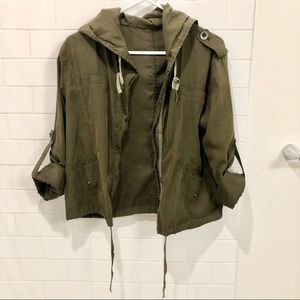 Brandy Melville Military Green Hailey Jacket